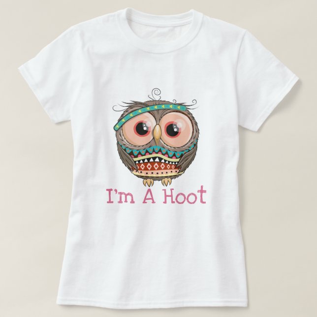 Ich bin ein Hoot T-Shirt (Design vorne)