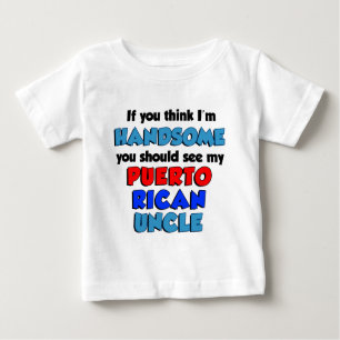 Ich bin ein hübscher Puerto Rico Onkel Baby T-shirt
