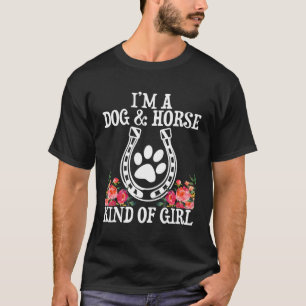 Ich bin ein Hundepferd, eine Art Girl-Reitgeschenk T-Shirt