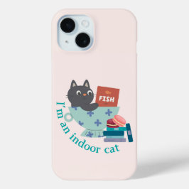 Ich bin ein Indoor-Cat-Funny Case-Mate iPhone Hülle