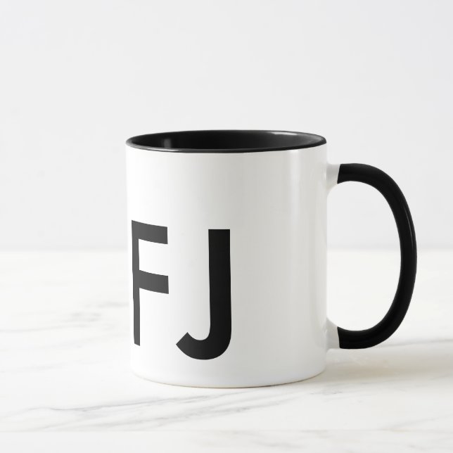 Ich bin ein INFJ - Persönlichkeitstyp Tasse (Rechts)