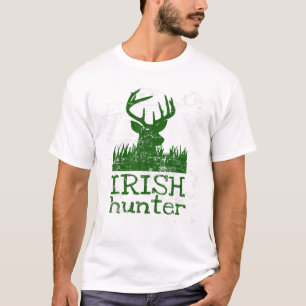 Ich bin ein irischer Jäger, der zum St. Patricks D T-Shirt