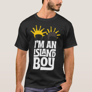 Ich bin ein Island Boy, Island Boy, Ima Just Islan T-Shirt