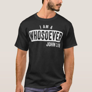 ICH BIN EIN JEDER JOHN 316 VINTAG CHRISTLICH T-Shirt