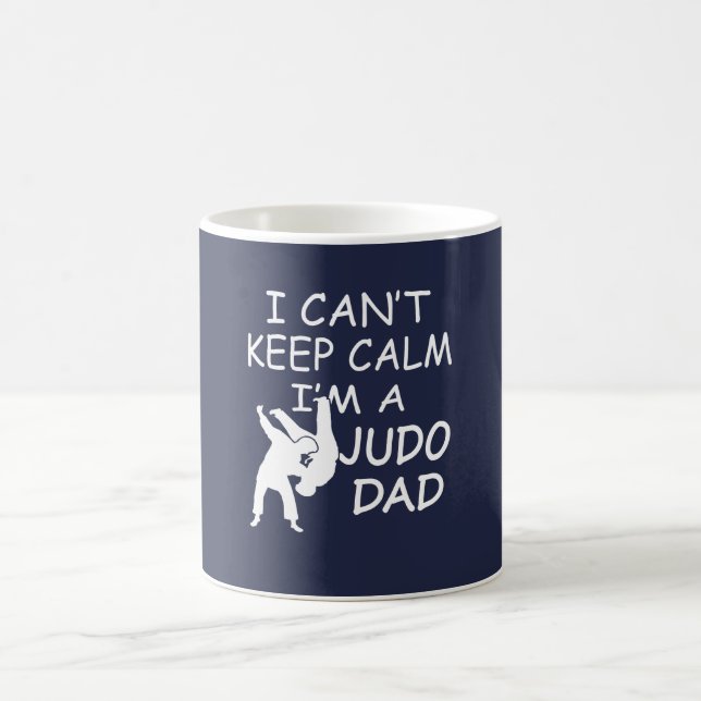 Ich bin EIN JUDO-VATER Kaffeetasse (Mittel)