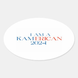 ICH BIN EIN KAMERIKANISCHER STICKER