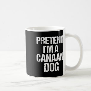 Ich bin ein Kanaan Hund Funny Halloween Hunde Kost Kaffeetasse