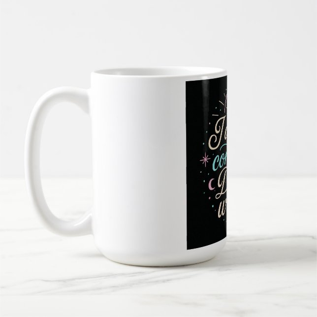 Ich bin ein Kanal für Weisheit 2 Kaffeetasse (Links)