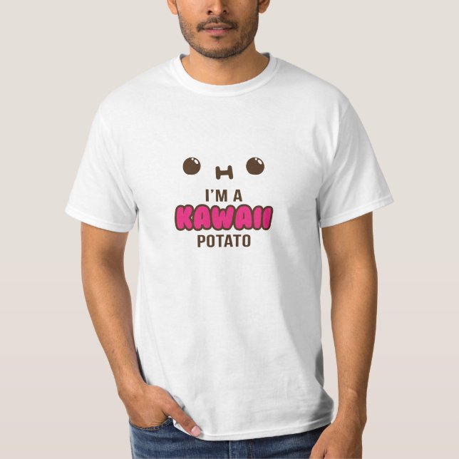 Ich bin ein Kawaii Kartoffel-T - Shirt (Vorderseite)