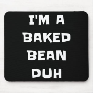 Ich bin ein Ked Bean Duh Fun Lazy Easy Halloween K Mousepad