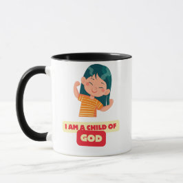 Ich bin ein Kind GOD-Tasse Tasse