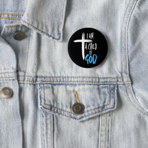 Ich bin ein Kind Gottes Button