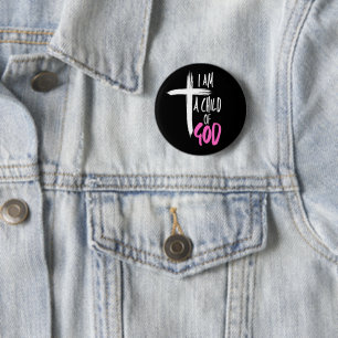 Ich bin ein Kind Gottes Button