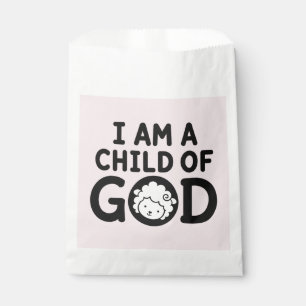 ICH BIN EIN KIND GOTTES Christliches Babyshower- Geschenktütchen