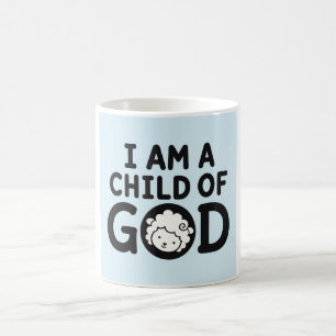 ICH BIN EIN KIND GOTTES Christliches Geschenk zu Kaffeetasse
