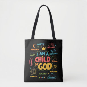 Ich bin ein Kind Gottes Christliches Retro-Jesus-G