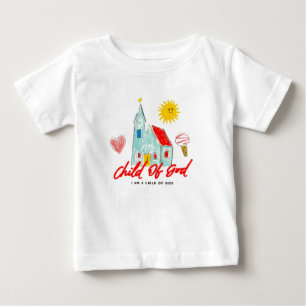 Ich bin ein Kind Gottes Christliches T-Shirt   Gla