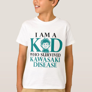 ICH BIN EIN KINDER, DER KAWASAKI-KRANKHEIT ÜBERLE T-Shirt