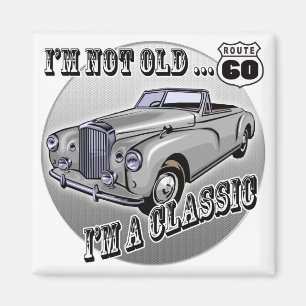 Ich bin ein klassische 60. Geburtstags-Geschenke Magnet