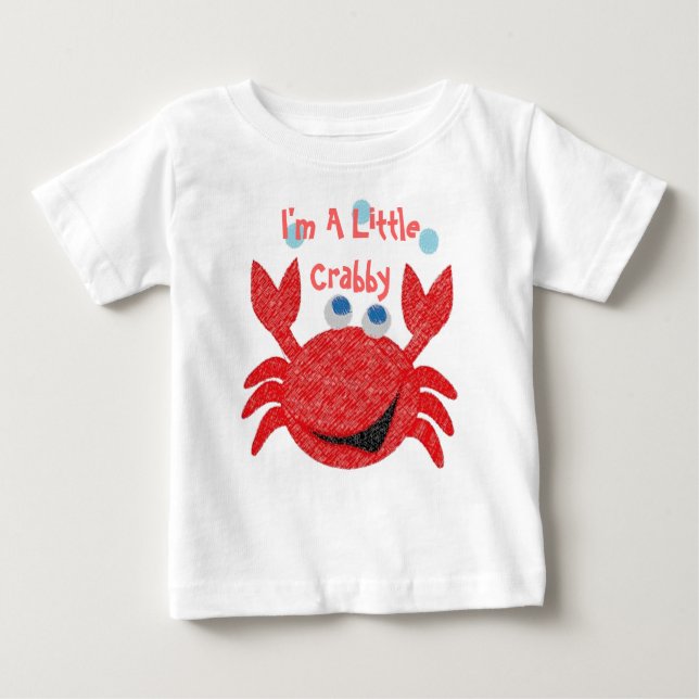 Ich bin ein kleiner Crabby Baby T-shirt (Vorderseite)