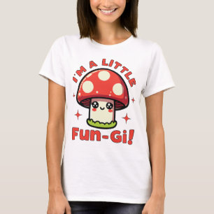 Ich bin ein kleiner Fungi Funny Mushroom Pun für d T-Shirt
