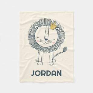 Ich bin ein kleiner König Fleecedecke