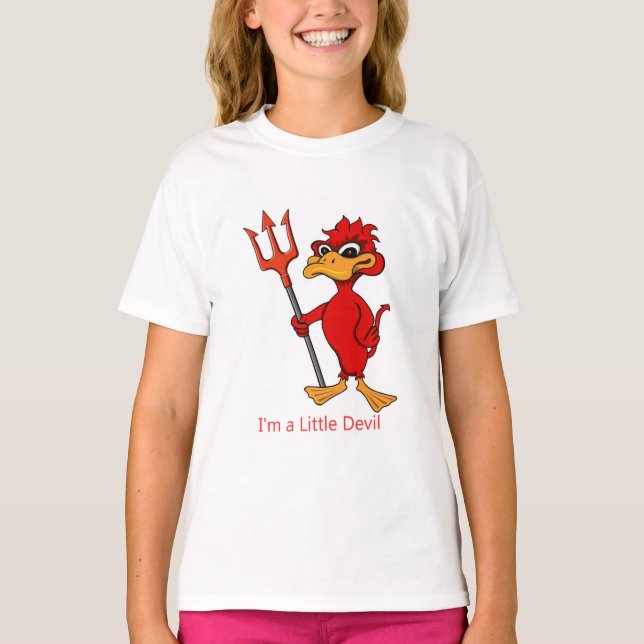 Ich bin ein kleiner Teufel T-Shirt (Vorderseite)