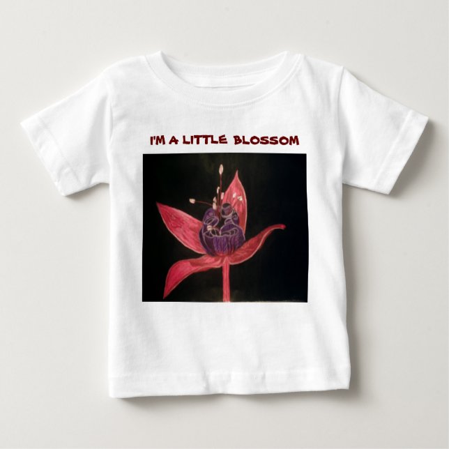 ICH BIN EIN KLEINES, BLOSSOM-Babytee Baby T-shirt (Vorderseite)