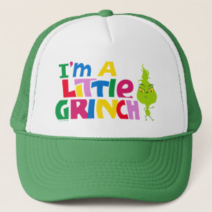 Ich bin ein kleines Grinch-Buntgrafik Truckerkappe