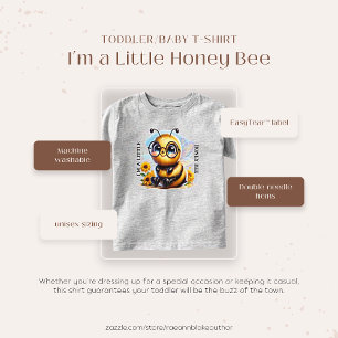 Ich bin ein kleines Honigbienen-T-Shirt für Kleink Kleinkind T-shirt