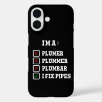 Ich bin ein Klempner Handwerker Rohrreiniger