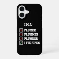 Ich bin ein Klempner Handwerker Rohrreiniger