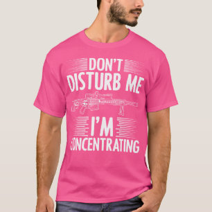 ICH bin ein konzentrierter Scharfschütze Langstrec T-Shirt