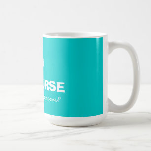 Ich bin ein Krankenpfleger, was ist deine Superkra Tasse