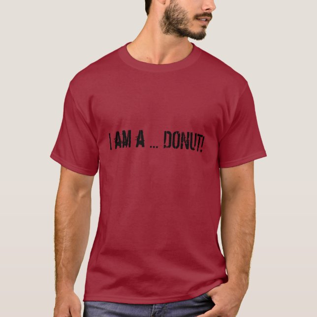 Ich bin ein… KRAPFEN! T-Shirt (Vorderseite)