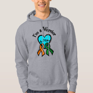 Ich bin ein Krieger/ein geschwätzig Hoodie