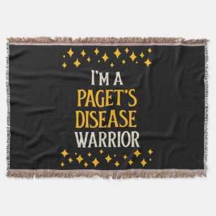 Ich bin ein Krieger gegen die Paget-Krankheit Decke