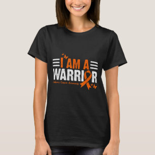 Ich bin ein Krieger - Leukämie-Bewusstsein T-Shirt