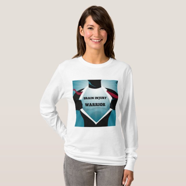 Ich bin ein Krieger! T-Shirt (Vorne ganz)