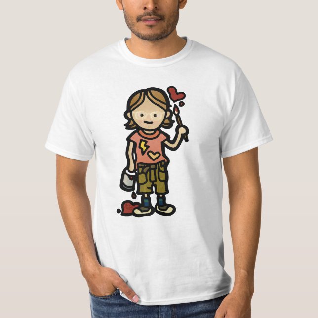 Ich bin ein Künstler T-Shirt (Vorderseite)