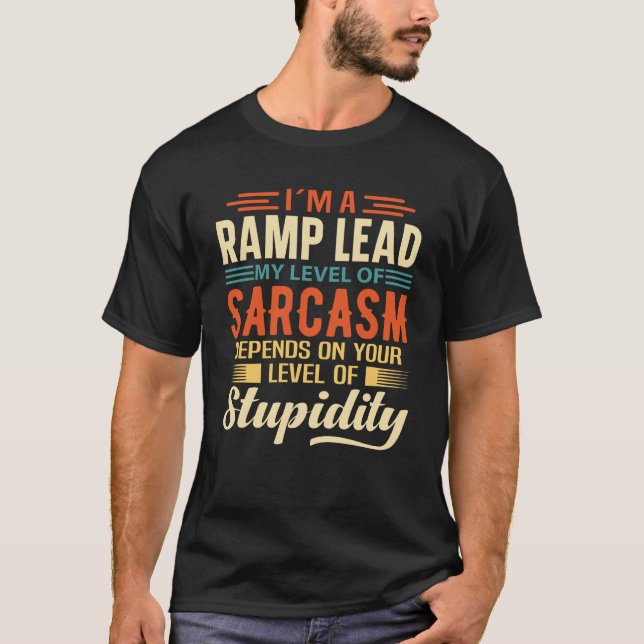 Ich bin ein Lampenkopf T-Shirt (Vorderseite)