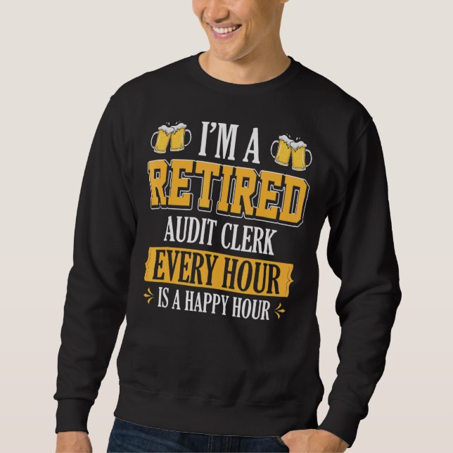 Ich bin ein langjähriger Auditmitarbeiter, der jed Sweatshirt (Vorderseite)