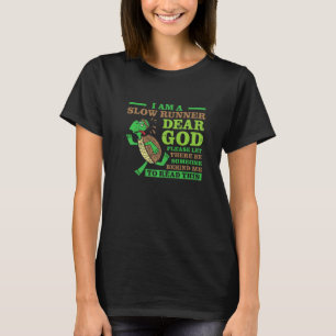 Ich bin ein Langläufer Turtle Run Sprint Fitness M T-Shirt