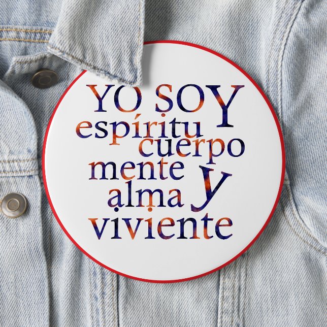 Ich bin ein lebendiges Soul I Esse I Button (Beispiel)