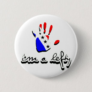 Ich bin ein Lefty. Button