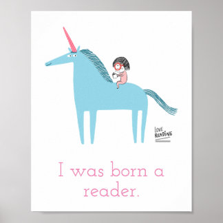 Ich bin ein Leser Poster