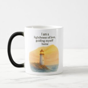 Ich bin ein Leuchtturm der Tasse der Liebe