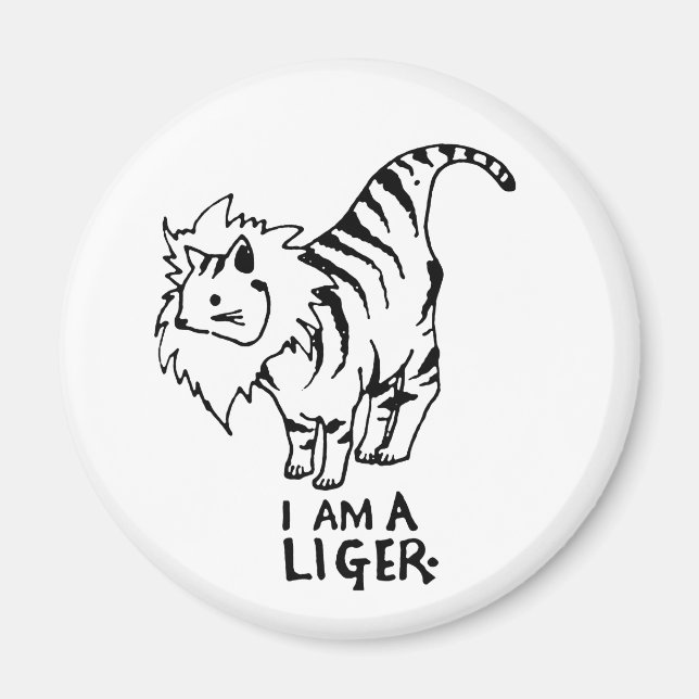 Ich bin ein Liger Magnet (Vorne)