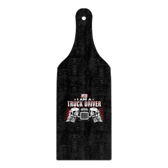 Ich bin ein LKW Schneidebrett (Vorderseite)