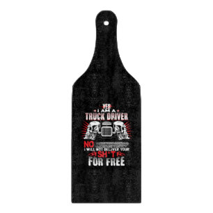 Ich bin ein LKW Schneidebrett